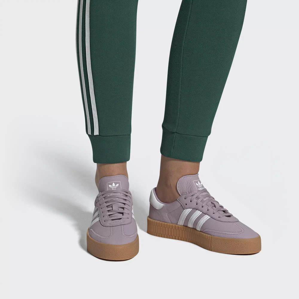 Adidas Samba Rose Tenis Morados Para Mujer (MX-75849)